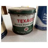 Vintage Texaco Cans