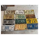 Vintage License Plates