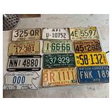Vintage License Plates
