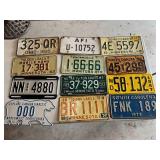Vintage License Plates