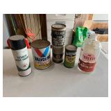 Assorted Oil Company Containers