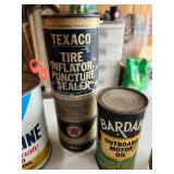 Assorted Oil Company Containers