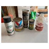 Assorted Oil Company Containers