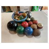 Vintage Balls - Pool Balls, Bouncy Balls, Cannon Balls