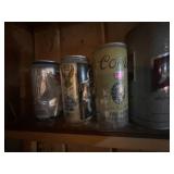 Shelf of Beer Cans