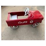 Restored Texaco Cash Pedal Car