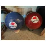 Mobilgas Collectibles Made From Bowling Balls