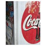 Coca-Cola Eagles Sign