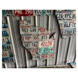 License Plate Artwork of Every State in America - WOW - Yes All 50 States
