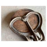 Wood Pulleys & Long Hand Saw