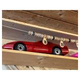 4 Large Toy Corvettes