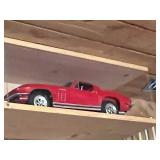 4 Large Toy Corvettes