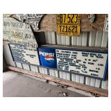Pepsi Menu Board