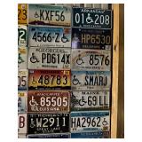 Handicap License Plate From Every State