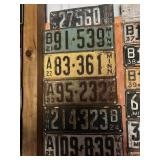 MN License Plated 1918 - 1925