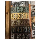 MN License Plated 1918 - 1925