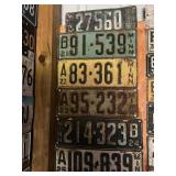 MN License Plated 1918 - 1925