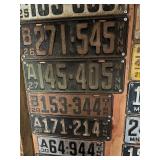 MN License Plates 1926 - 1930