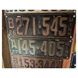 MN License Plates 1926 - 1930