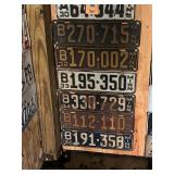 MN License Plates 1931 - 1936