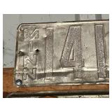 MN License Plates 1915-1917 & 1937 - 1940