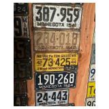 MN License Plates 1941 - 1945