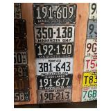 MN License Plates 1946 - 1951