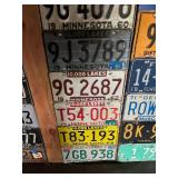 MN License Plates 1952 - 1965