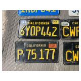California License Plates