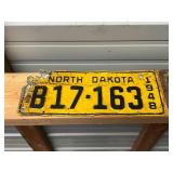 ND License Plates - 1920, 1923 & 1948