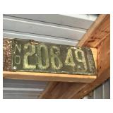 ND License Plates - 1920, 1923 & 1948