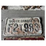 Vintage South Dakota License Plates