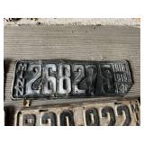 Early MN License Plates - 1915 - 1920, 1925, 1927, 1930, 1931