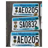 Wildlife & Armed Forces License Plates