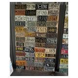 1950 License Plate From Every US State including Alaska, Hawaii & Washington DC