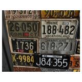 1950 License Plate From Every US State including Alaska, Hawaii & Washington DC