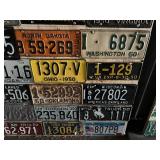 1950 License Plate From Every US State including Alaska, Hawaii & Washington DC