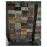 1950 License Plate From Every US State including Alaska, Hawaii & Washington DC