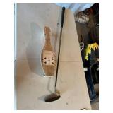 Cribbage Board & Golf Putter