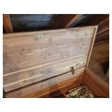 Vintage CEDAR Chest - Contents Included - NO SHIPPING