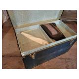 Vintage Storage Trunk - Contents Included - NO SHIPPING