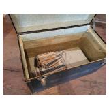 Vintage Storage Trunk - Contents Included - NO SHIPPING