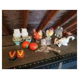 Assorted Set of Salt & Pepper Shakers and More