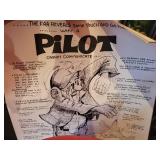 Assorted Posters: "Why a Pilot cannot Communicate", 1997 Nobel Prize Poster, Duluth-Oslo Viking Ship Poster and More