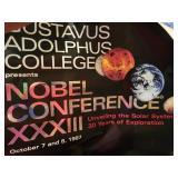 Assorted Posters: "Why a Pilot cannot Communicate", 1997 Nobel Prize Poster, Duluth-Oslo Viking Ship Poster and More