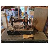 Antique Imperial Portable Electric Sewing Machine - NO SHIPPING