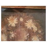 Antique Memorial Shadowbox with Photograph!