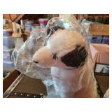 (2) Vintage Plush RCA "Nipper" Dogs