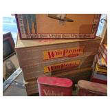 (11) Vintage Cigar Boxes and (6) Vintage Tobacco Tins - NO SHIPPING