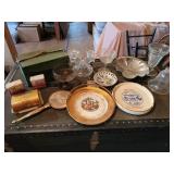 Skelly Oil Company 1967 Snowmobile Race Ashtray, Art Deco "BULOVA" Watch Box and More - NO SHIPPING